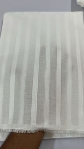 Tela a rayas de algodón Giza para camisas, vestidos y decoración del hogar, Material suave de primera calidad con acabado texturizado elegante - Product Image 5