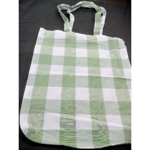 Bolso de tela de algodón orgánico para mujer, bolsa de lona de color sólido, con certificado GOTS, suave y Premium, para compras, 100% - Product Image 4