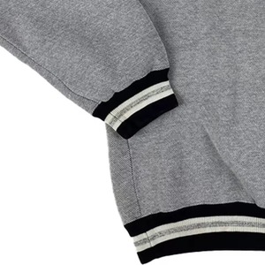 Sweat-shirt à capuche thermique en coton de haute qualité de style universitaire, imprimé brodé, design d'automne, polaire lavé - Product Image 3