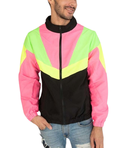 แจ็กเก็ตกันลมโพลีเอสเตอร์ไซซ์ลำลองระบายอากาศกลางแจ้งโลโก้ตามสั่ง - Product Image 5