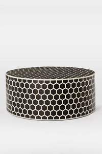 Table basse de mariage multifonctionnelle de luxe, design moderne, artisanale, avec incrustation d'os et motif nature morte, mobilier de maison de luxe - Product Image 5