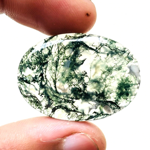 พลอยโมราโมรา100% ทรงหลวมสไตล์มอสธรรมชาติเกรดสูงอัญมณีหลวมรูปทรงสวยงามสำหรับทำเครื่องประดับหินโมราผสมอัญมณีหลวม - Product Image 2