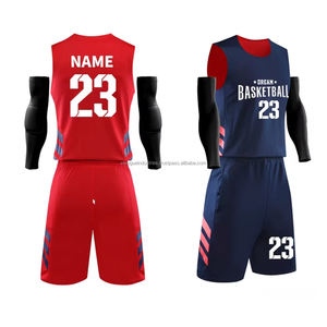Uniforme de Baloncesto Unisex para Adultos, Diseño Moderno, Impresión Digital Sublimada, Transpirable, 100% Poliéster, Sin Mangas, Ropa Deportiva de Equipo - Product Image 6