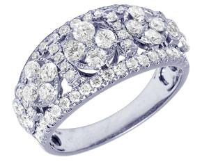 Hip Hop Fully Iced Out S925 Sterling Silver VVS Moissanite Diamond <b>Unique</b> Designs <b>Ring</b> for <b>Men</b> Women Anniversary Party Wear - Product Image 1