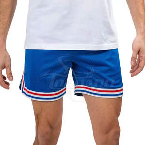 <b>Lightweight</b> Wholesale Solid Casual Mid Cotton Mesh <b>Shorts</b> Comfortable Breathable Quick Dry Elastic Waist for Adult - Product Image 2