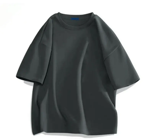 Camisetas de Algodón 100% Gruesas y Pesadas de Diseño Personalizado, Unisex, Talla Grande, Hombros Caídos, Cuello Redondo, Camisetas de Hombre Más Vendidas - Product Image 5