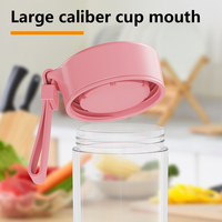 Mixeur Personnel Portable USB Rechargeable en Acier Inoxydable, Tasse Pressoir de Voyage, Mini Mixeur à Smoothies pour Sports, Extérieur, Camping et Voiture
