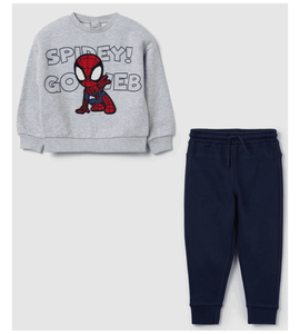 Conjunto de Sudadera con capucha de algodón con logotipo personalizado unisex, chándal informal para niños y niñas, ropa deportiva transpirable de talla grande para correr - Product Image 5