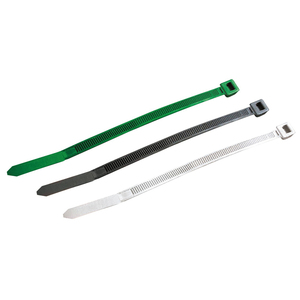 Nastro per cavi 100 pz. Colore Verde Mm. 280x4.5 - Product Image 1