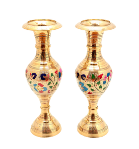 Unique Design Brass Flower Vase <b>Home</b> <b>Decor</b> Finishing Luxury Indoor Decoration for <b>Home</b> Factory Price High Quality Material - Product Image 4