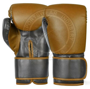 Gants de boxe d'entraînement MMA de haute qualité, best-seller en gros, fabrication sur mesure, design OEM, sparring, 16 oz, cuir PVC imperméable - Product Image 2