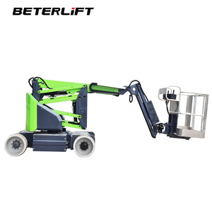 รถกระเช้าแบบลากจูงสำหรับขาย  บูมลิฟท์แบบแขนยืดได้  แพลตฟอร์มงานบนที่สูง  ได้รับการรับรองมาตรฐาน CE - Product Image 1