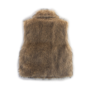 PB & ZA เสื้อโค้ทผู้หญิงสไตล์วินเทจ2025ยาวสั้นขนสุนัขจิ้งจอกธรรมชาติเสื้อกั๊กแฟชั่นเป็นมิตรต่อสิ่งแวดล้อมฤดูใบไม้ร่วง - Product Image 3