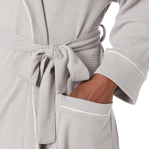 Albornoz de tarifa razonable para hombres, material suave y duradero, totalmente personalizado, transpirable, cómodo, albornoz para hombres con calidad superior - Product Image 6