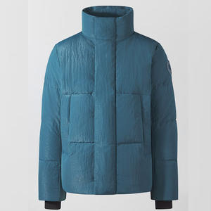 เสื้อแจ็คเก็ตพัฟเฟอร์ทันสมัยขายส่ง |   เสื้อโค้ทกันหนาวโลโก้แบบกำหนดเอง |   เสื้อคลุมแฟชั่นแบบยูนิเซ็กซ์บุหนานุ่ม - Product Image 5