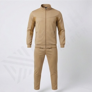 Ensemble de survêtement d'hiver pour homme à capuche, deux pièces, en tissu 100 % coton respirant, idéal pour la gym et l'entraînement physique - Product Image 1