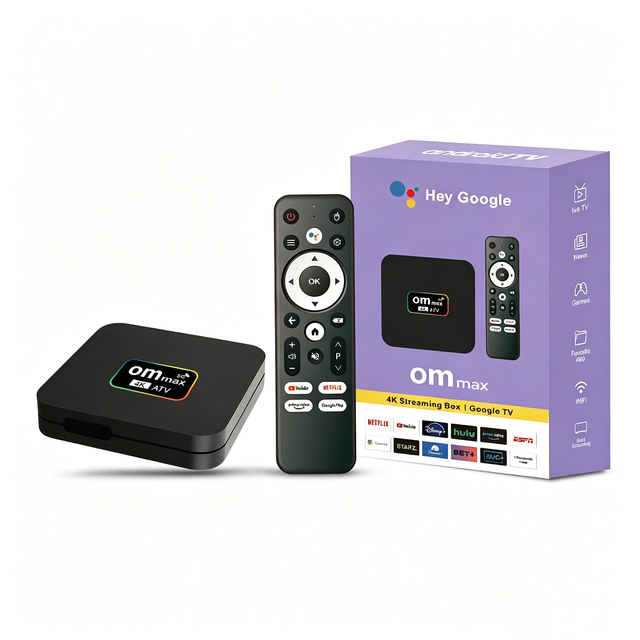 New BOXPUT OM MAX 5G Android 9 TV Box 1080P Streaming Media Player Quad Core WiFi 2.4G/5G BT 4.0 OTT Best TV Box