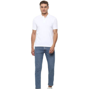 Polo de Verano de Alta Calidad, Tejido Informal, Transpirable, de Algodón, con Estampado Sólido, Bordado, Técnica Oscura, Talla Grande - Product Image 6