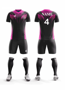 Maillot de football respirant Vêtements de football personnalisables Kit de football Ensemble de maillot de football à séchage rapide Uniformes de football sublimés - Product Image 2