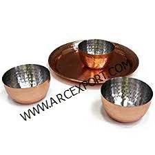 Copper & Stainless Steel Handi Food Serving Luxury Best Top Quality Decorating Modrern Best Top Metal Large Handi - Product Image 4