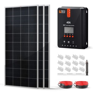 Kit Solar Doméstico RI CH so L AR con Paneles de Silicio Monocristalino, Controlador MPPT y Batería de Iones de Litio - Product Image 2