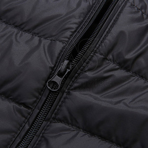 Plus Size Streetwear <b>Canvas</b> Puffer <b>Jacket</b> for <b>Men</b> with Stand Collar and Front Logo Custom Made Winter <b>Jacket</b> - Product Image 6