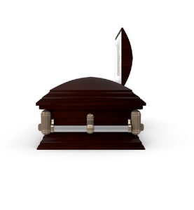 Boîte à cercueil de cadavres Fournisseur de cercueils en bois de conception moderne écologique Fabricant pour adultes Utilisation funéraire avec rangement de garde-robe - Product Image 3