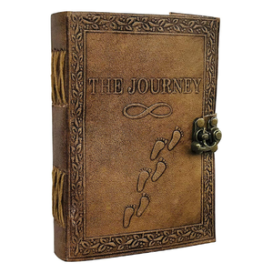 การเดินทางของทารกแบบอินฟินิตี้ลายนูนสมุดบันทึกงานหนังสีน้ำตาลกระดาษวาดรูปสีขาวสมุดเขียนงานทำมือของขวัญสำหรับเด็ก - Product Image 2