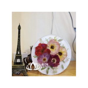 Producto flores secas Marco de arte de pared decoración del hogar plantas natural retro Mesa decoración pintura Venta caliente - Product Image 4