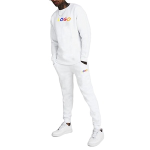 New Style Custom Logo Blank Cotton Flared <b>Men</b> <b>Running</b> Tracksuits Jogging Suits Streetwear <b>Hoodie</b> & Joggers <b>Men's</b> Set Sweat suits - Product Image 1