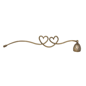 Gold Finished Iron Metal <b>Candle</b> Snuffer With Long Handle For Home Decoration <b>Candle</b> <b>Wick</b> Snuffer <b>Candle</b> Extinguisher Tool - Product Image 5