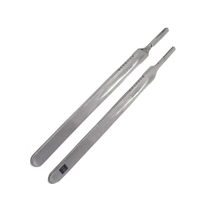 Poignée de scalpel de chirurgie en acier inoxydable BP poignée porte-lame No 10 pour chirurgie chirurgicale porte-lame longue poignée OEM - Product Image 4