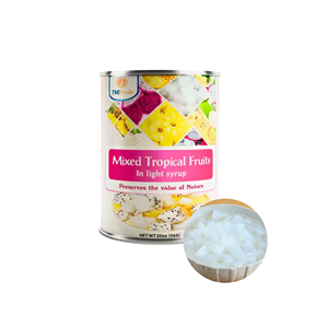 Prix d'usine Délicieux Premium Grade Grande Remise Récolte Juteuse FRUITS MÉLANGÉS EN CONSERVE A10 - Product Image 1
