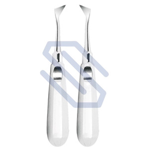 เครื่องมือถอนฟันแบบยกโคนฟัน CRYER 31 32 ซ้าย ขวา สำหรับการถอนฟันที่หลุดร่วง ใช้ในห้องปฏิบัติการทันตกรรม ศัลยกรรมช่องปาก ทำจากสแตนเลส ได้รับมาตรฐาน CE - Product Image 1