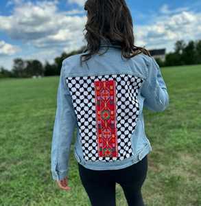 Y218619 Custom Ladies Denim Jacket <b>Women</b> Classic Casual <b>Stretch</b> Long Sleeve Turn-Down Collar Autumn <b>Jean</b> Jacket With Pocket - Product Image 5