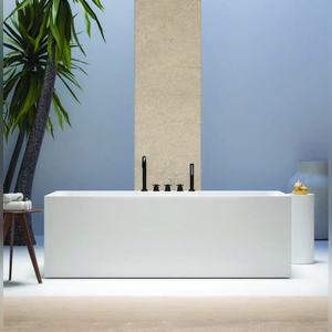 Baignoire autoportante en acrylique blanc 170x75x60cm JBT01007CW Achat en gros Prix d'usine Expédition mondiale Fabricant - Product Image 2