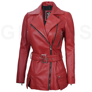 Gants à bas prix ville femmes vestes en cuir véritable coupe-vent séchage rapide hiver mode personnalisé quantité en vrac - Product Image 1