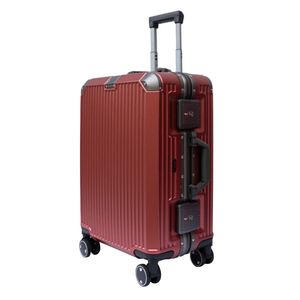 Exceptional Durability 8003 Pc Aluminum Frame Suitcase Sturdy & Durable Vintage Suitcase Anti-Theft Travel Bags Luggage Set - Product Image 4