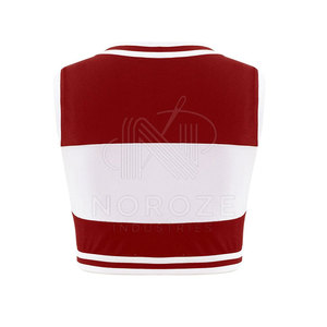 Uniforme de cheerleading de qualité de la meilleure qualité uniforme de cheerleading de couleur unie légère pour l'adulte - Product Image 6