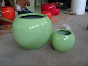 Macetas de Jardín de Fibra de Vidrio Pintadas, Hechas a Mano, de Lujo, Ecológicas, Duraderas y Ligeras, Tamaño Personalizado, Macetas para Plantas y Flores - Product Image 6