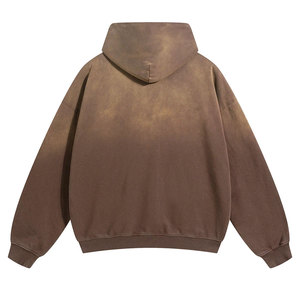 เสื้อฮู้ดลำลองของผู้ชายเสื้อมีฮู้ดลำลองสีพื้นแบบ2025 - Product Image 2