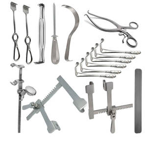 Juego de instrumentos retractores, 17 Uds., cirugía mayor abdominal básica, kit de nasalcirugía general, instrumento quirúrgico de calidad alemana - Product Image 1