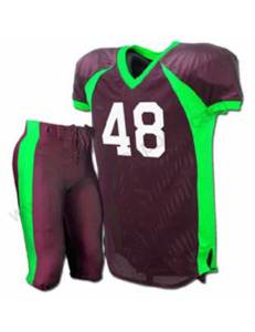 Uniformes personnalisés de football américain pour jeunes hommes respirant à manches courtes grande taille Tackle Gear - Product Image 6