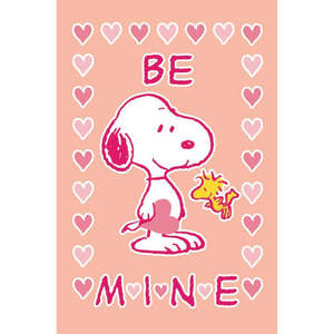 Carte postale pour la Saint-Valentin en forme de cacahuète, fabriquée en papier durable - Product Image 1