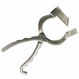 Fórceps de cuchillo de castración de acero inoxidable reutilizable profesional instrumentos veterinarios para ganado toros castración de animales - Product Image 3