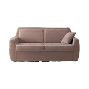 Sofá Cama Convertible de Dos Plazas de Tela Contemporánea de Alta Calidad 100% Hecho en Italia con Funda Extraíble y Lavable para Sala de Estar - Product Image 1