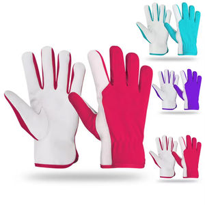 Gants de travail en cuir de chèvre de qualité supérieure Gants de conducteur Anti-coupure Fonctions anti-impact Gants de sécurité générale - Product Image 6