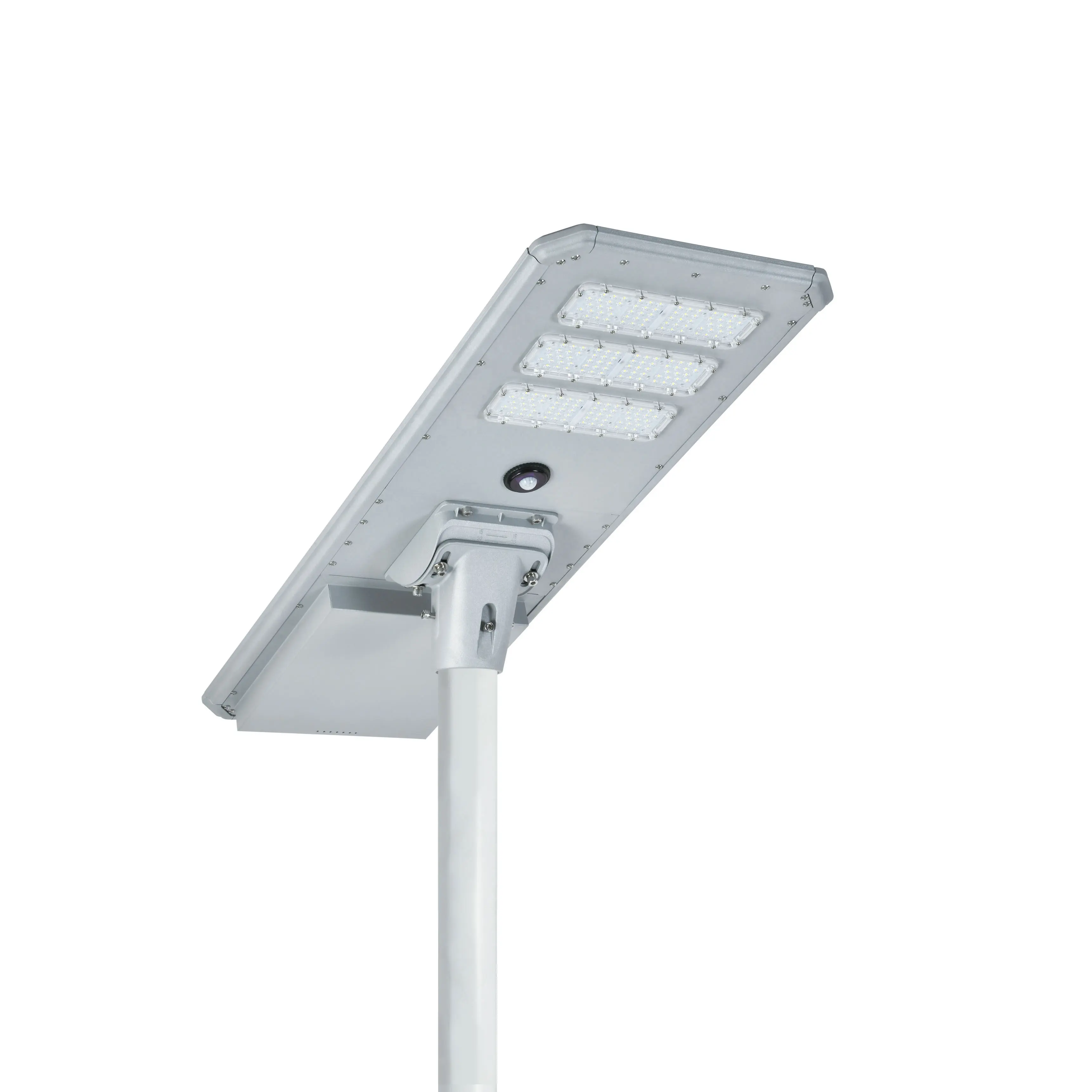 NEW Design All in One Solar Street Light with Solar Panel Off-grid solar Powered Street Light with Lithium Battery