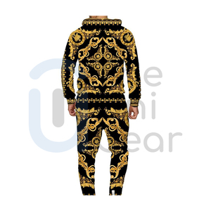 Conjuntos Deportivos de Hombre de Alta Calidad, Personalizados por Sublimación, Casuales de Invierno, Sólidos, Ecológicos, de Secado Rápido y Resistentes al Viento - Product Image 3