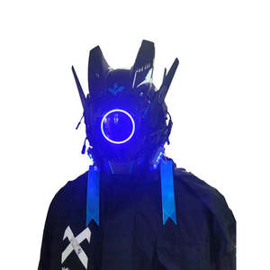 Masque Cyberpunk Techwear, accessoire de costume de cosplay futuriste - Product Image 4